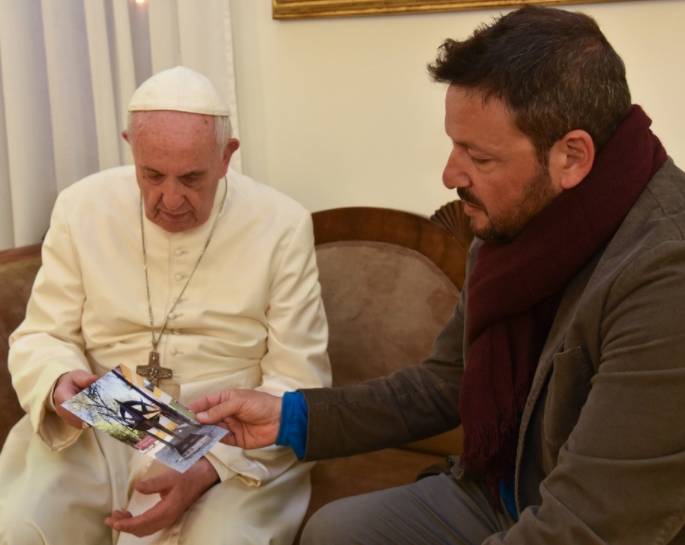 Papa Francisco y Alejandro Marmo