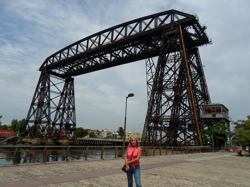 Puente transbordador Nicolas  Avellaneda