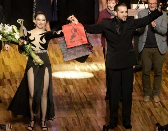 Campeones Mundial de tango escenario