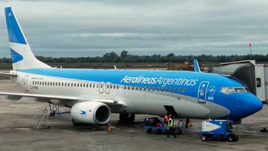 avion Aerolineas Argentinas