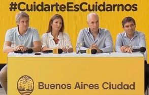 conferencia prensa Larreta