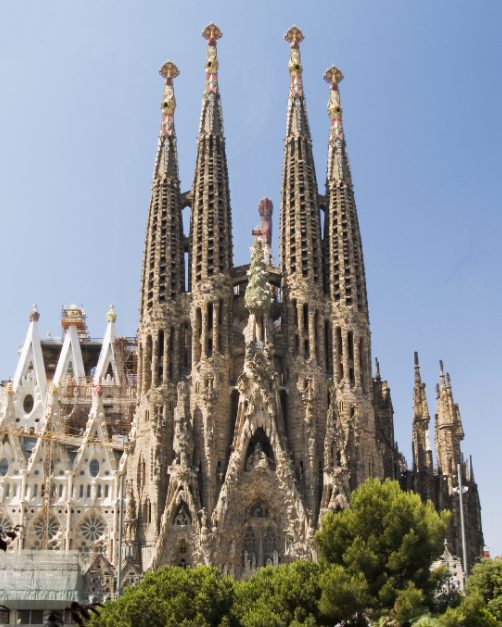 La sagrada familia barcelona gaudi