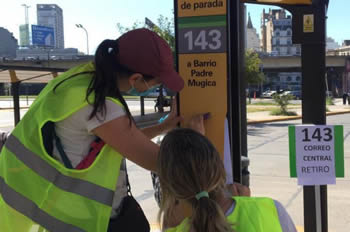 cambio paradas de colectivos