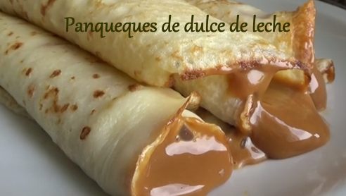 Panqueques de dulce de leche