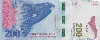 Billete de 200 pesos