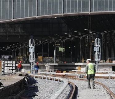 Obras en Estacion Retiro