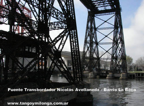 Puente transbordador Nicolas Avellaneda