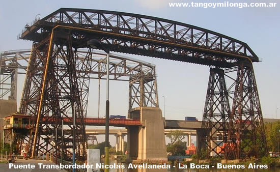 Puente transbordador Nicolas Avellaneda