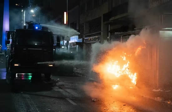 Festejos con incidentes