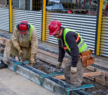 Obras en avenidas