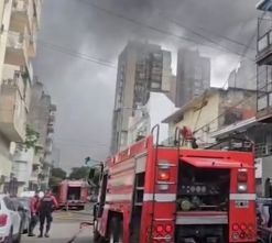 Incendio en Parque Patricios