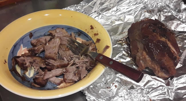 bondiola de cerdo a la cerveza