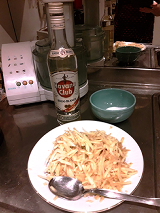 latkes de manzana