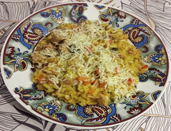 Risotto de vegetales