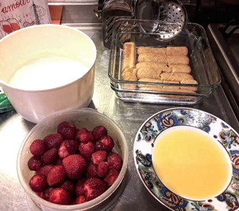 tiramisu de frutilla