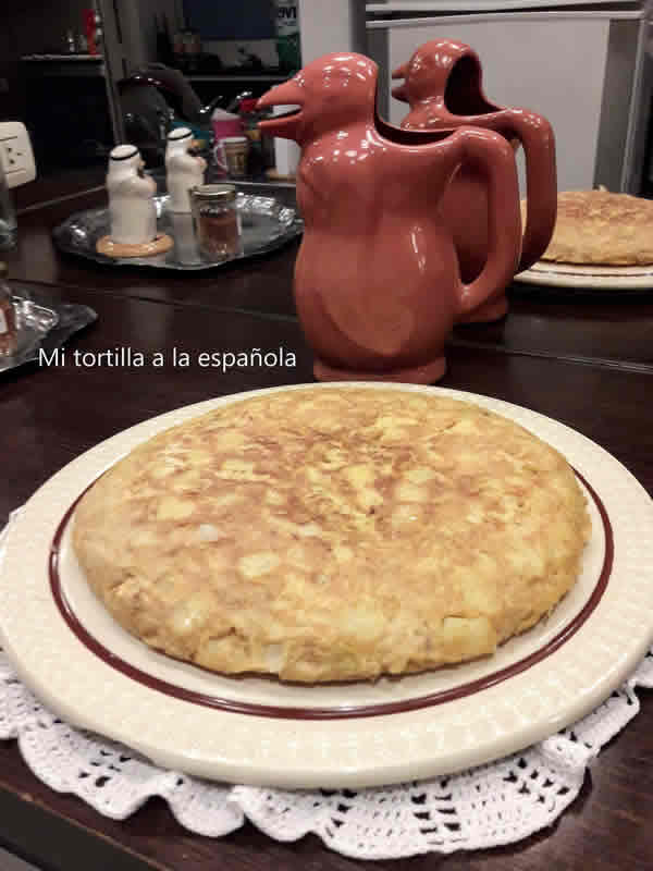 Tortilla de papas a la espanola