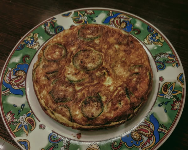 Tortilla de zapallitos