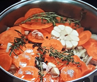 pollo escabeche