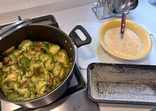 BUDIN de zapallitos
