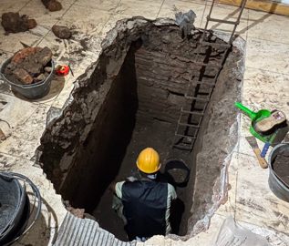 Excavaci�n en Casa Blaquier