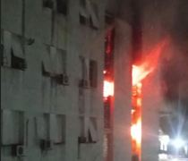 Incendio en Edificio Libertad