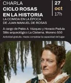 Charla Rosas y la comida