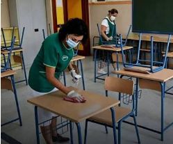 Ordenar las aulas